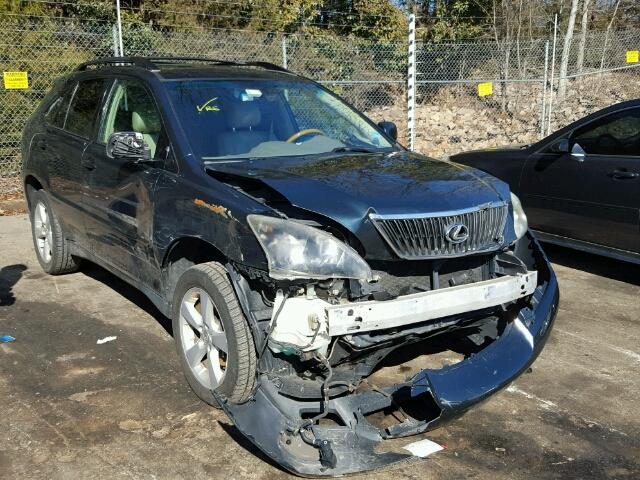 2T2HA31U04C006245 - 2004 LEXUS RX 330 BLUE photo 1