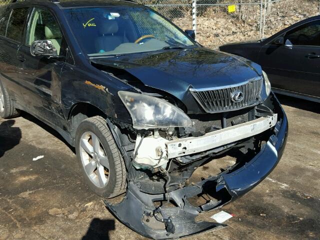 2T2HA31U04C006245 - 2004 LEXUS RX 330 BLUE photo 9