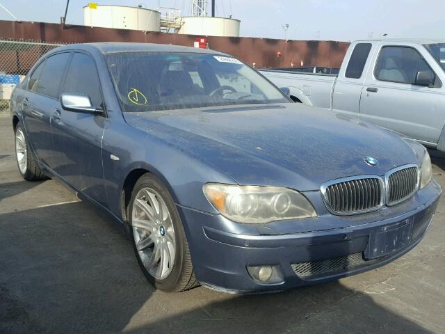 WBAHN83586DT29697 - 2006 BMW 750 LI BLUE photo 1