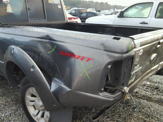 1FTYR44U07PA06878 - 2007 FORD RANGER SUP SILVER photo 9