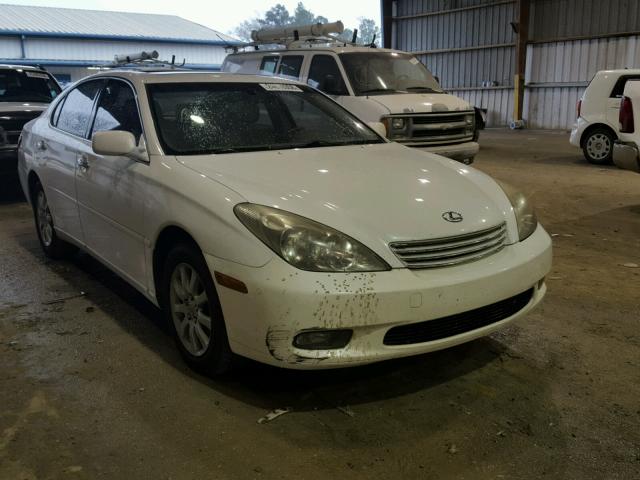 JTHBA30GX45052716 - 2004 LEXUS ES 330 WHITE photo 1