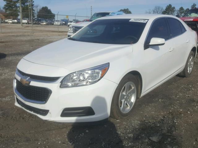 1G11C5SL6FF294079 - 2015 CHEVROLET MALIBU 1LT WHITE photo 2