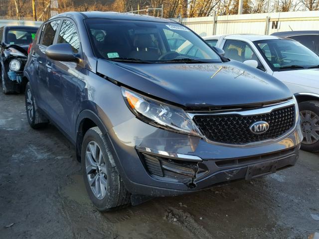 KNDPBCAC1F7706042 - 2015 KIA SPORTAGE L BLACK photo 1