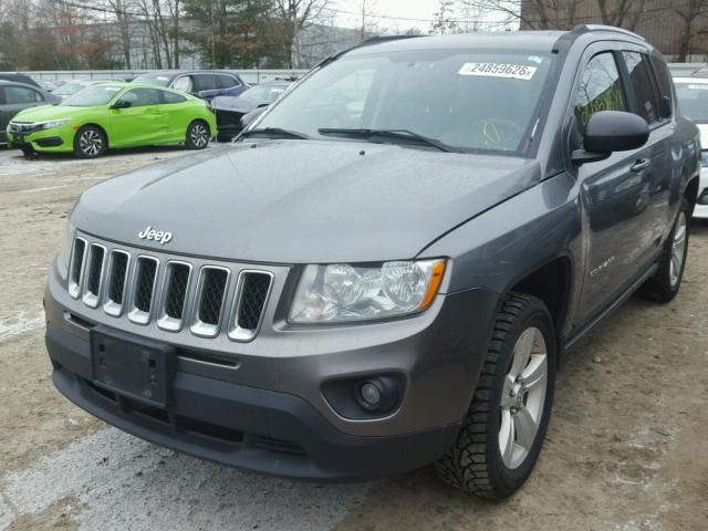 1J4NT1FA9BD187232 - 2011 JEEP COMPASS SP GRAY photo 2