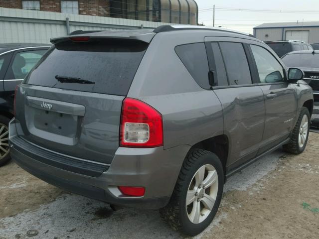 1J4NT1FA9BD187232 - 2011 JEEP COMPASS SP GRAY photo 4