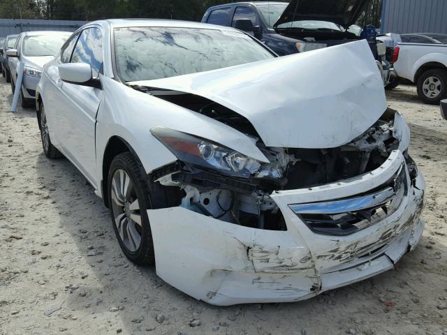 1HGCS1B88CA009853 - 2012 HONDA ACCORD EXL WHITE photo 1