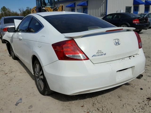 1HGCS1B88CA009853 - 2012 HONDA ACCORD EXL WHITE photo 3