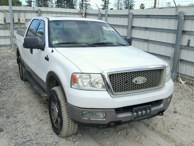 1FTPW14504KC91778 - 2004 FORD F150 SUPER WHITE photo 1