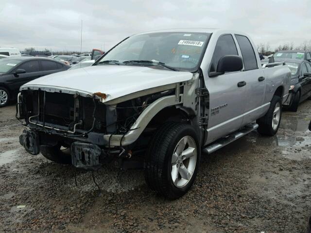 1D7HA18NX6S699596 - 2006 DODGE RAM 1500 S SILVER photo 2