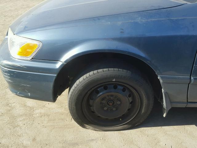 4T1BF22K81U970119 - 2001 TOYOTA CAMRY LE TEAL photo 9