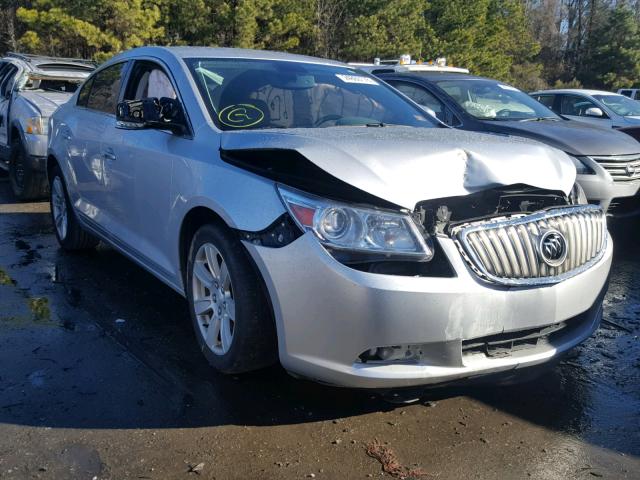 1G4GC5EG1AF172041 - 2010 BUICK LACROSSE C SILVER photo 1