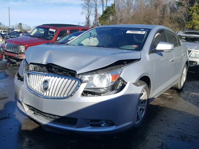 1G4GC5EG1AF172041 - 2010 BUICK LACROSSE C SILVER photo 2