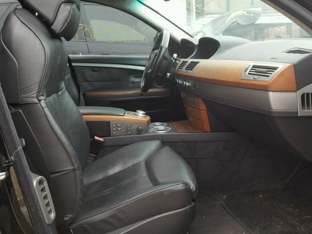 WBAHL83576DT06255 - 2006 BMW 750 I BLACK photo 5