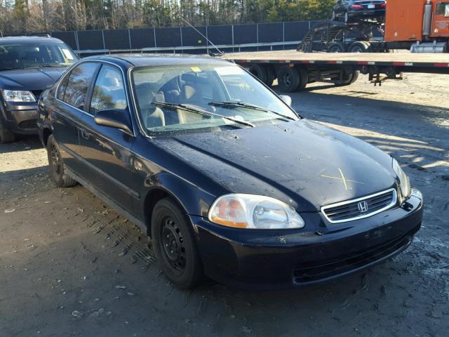 2HGEJ6677WH507073 - 1998 HONDA CIVIC LX BLUE photo 1