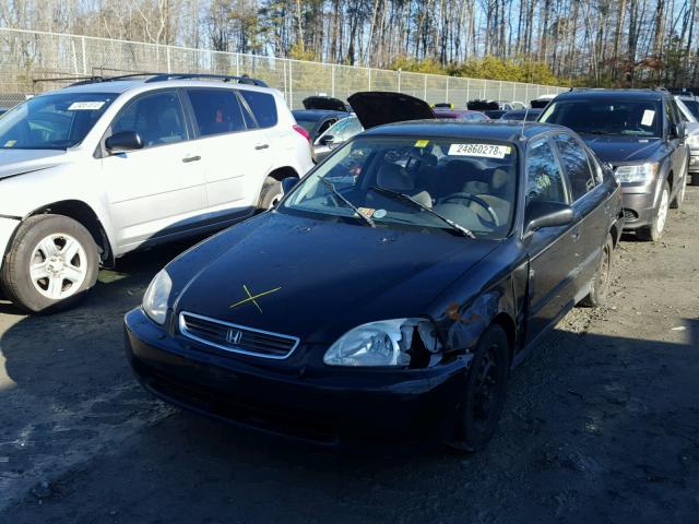 2HGEJ6677WH507073 - 1998 HONDA CIVIC LX BLUE photo 2