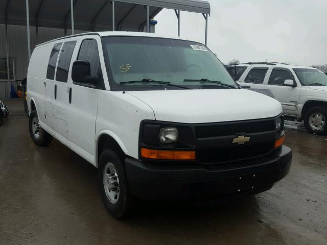 1GCZGUCG3D1159937 - 2013 CHEVROLET EXPRESS G3 WHITE photo 1