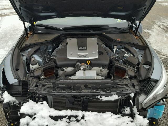 JN1BV7AR9FM399723 - 2015 INFINITI Q50 BASE Azul foto 7