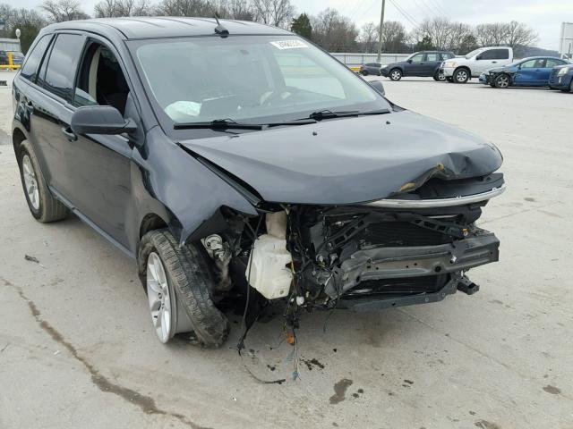 2FMDK3GC0EBA84044 - 2014 FORD EDGE SE BLACK photo 9