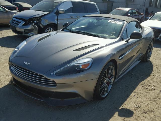 SCFPDCGP7EGK01546 - 2014 ASTON MARTIN VANQUISH GRAY photo 2