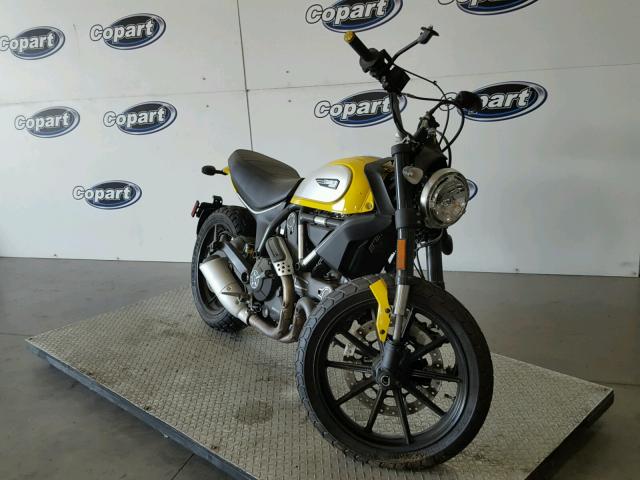 ML015ANM4GT006075 - 2016 DUCATI SCRAMBLER 黄色 照片 1
