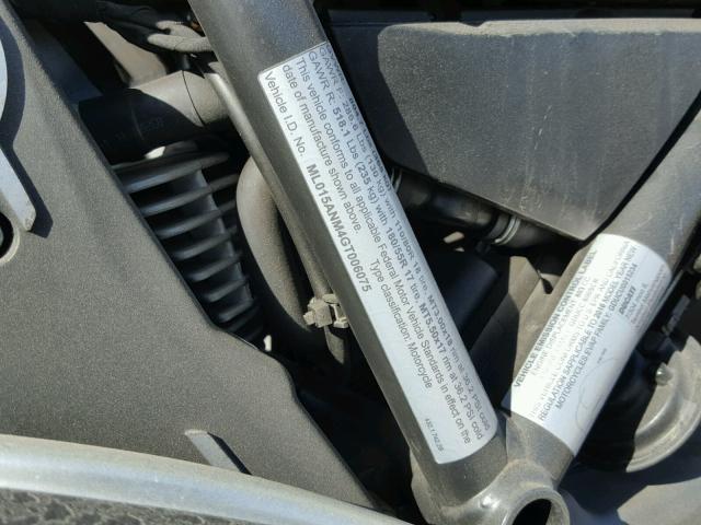 ML015ANM4GT006075 - 2016 DUCATI SCRAMBLER 黄色 照片 10