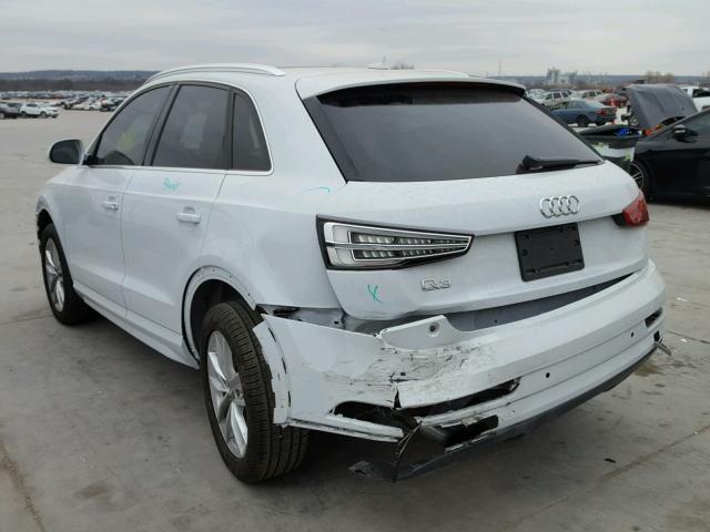 WA1HCCFS7HR004391 - 2017 AUDI Q3 PREMIUM WHITE photo 3