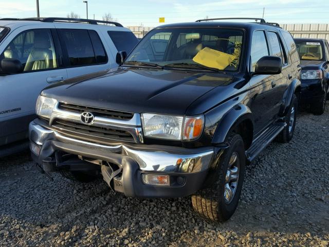 JT3HN86R720373066 - 2002 TOYOTA 4RUNNER SR BLACK photo 2