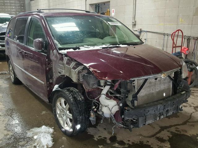 2A8HR54109R635580 - 2009 CHRYSLER TOWN & COU MAROON photo 1