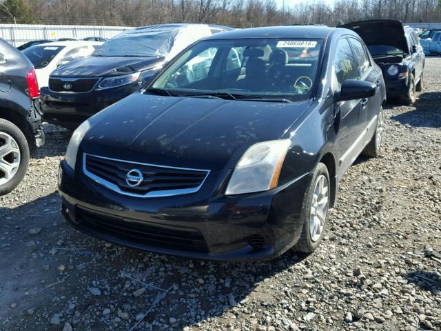 3N1AB6AP4BL613762 - 2011 NISSAN SENTRA 2.0 BLACK photo 2