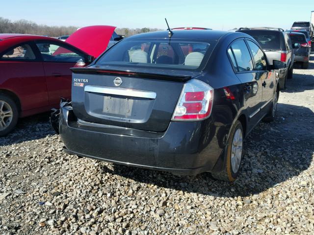 3N1AB6AP4BL613762 - 2011 NISSAN SENTRA 2.0 BLACK photo 4