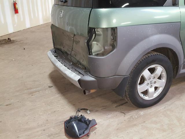 5J6YH28665L008507 - 2005 HONDA ELEMENT EX GREEN photo 9