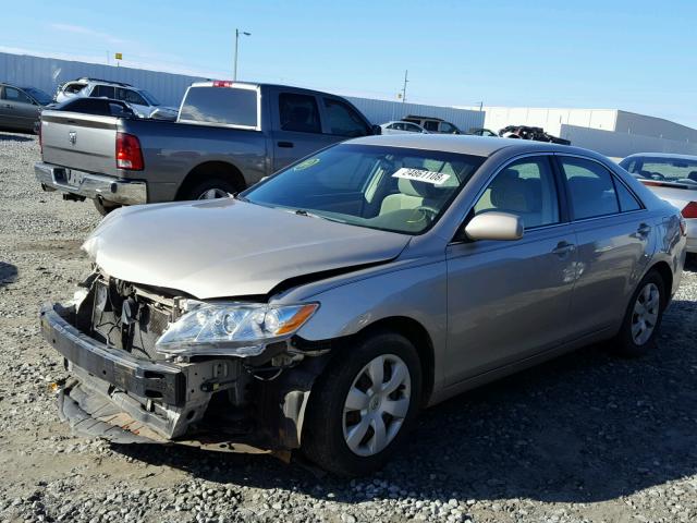 4T1BE46K27U571269 - 2007 TOYOTA CAMRY GOLD photo 2