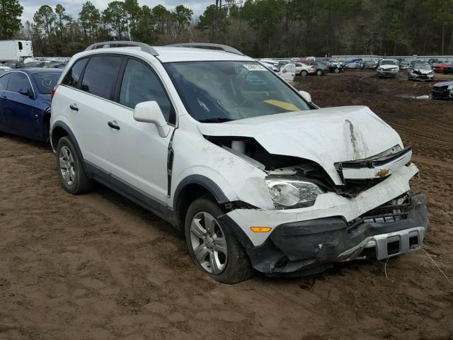 3GNAL2EK7ES511486 - 2014 CHEVROLET CAPTIVA LS WHITE photo 1