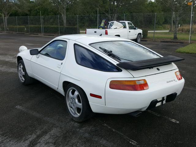 WP0JB0923KS861084 - 1989 PORSCHE 928 S-4 WHITE photo 3