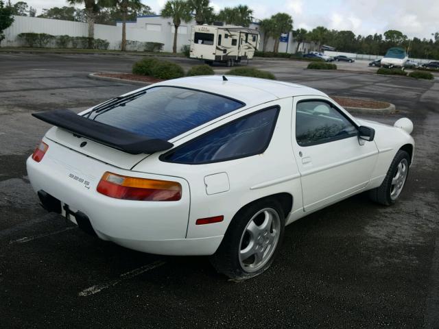 WP0JB0923KS861084 - 1989 PORSCHE 928 S-4 WHITE photo 4