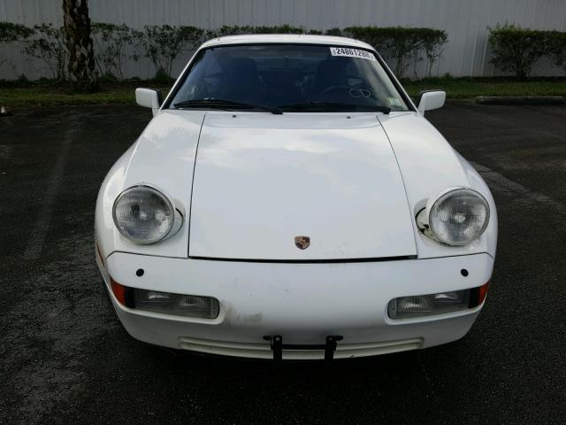 WP0JB0923KS861084 - 1989 PORSCHE 928 S-4 WHITE photo 9