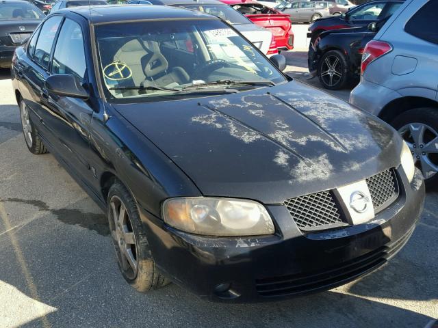 3N1AB51D34L734401 - 2004 NISSAN SENTRA SE- BLACK photo 1