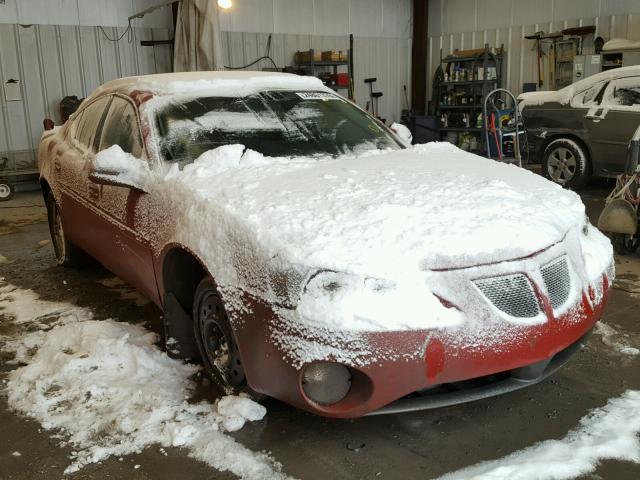 2G2WP552161312455 - 2006 PONTIAC GRAND PRIX RED photo 1