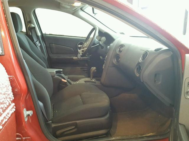 2G2WP552161312455 - 2006 PONTIAC GRAND PRIX RED photo 5