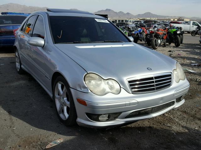 WDBRF52H77A922676 - 2007 MERCEDES-BENZ C 230 SILVER photo 1