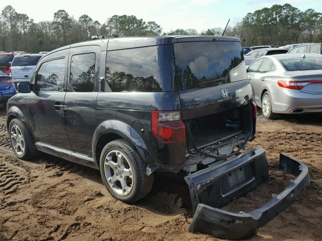 5J6YH18947L014670 - 2007 HONDA ELEMENT SC BLACK photo 3