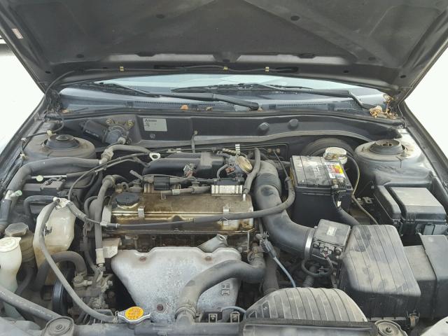 4A3AA46G53E199256 - 2003 MITSUBISHI GALANT ES GRAY photo 7