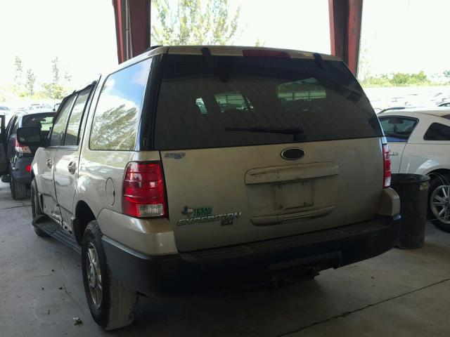 1FMRU15W74LA69847 - 2004 FORD EXPEDITION TAN photo 3