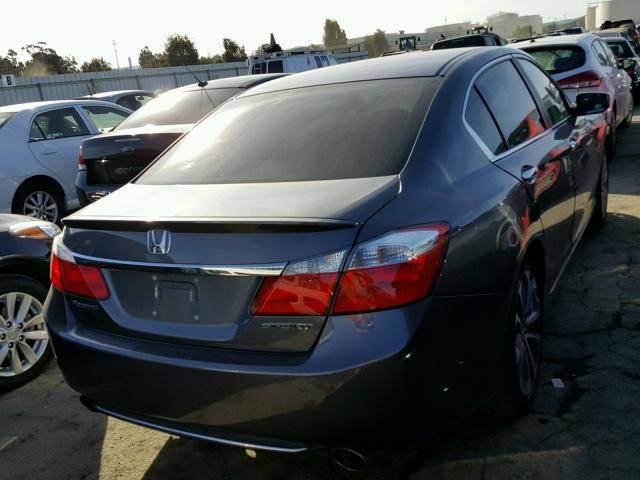 1HGCR2F57DA209285 - 2013 HONDA ACCORD SPO BROWN photo 4