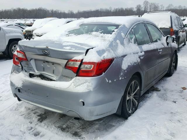 4S3BNAJ63F3075012 - 2015 SUBARU LEGACY 2.5 BLUE photo 4