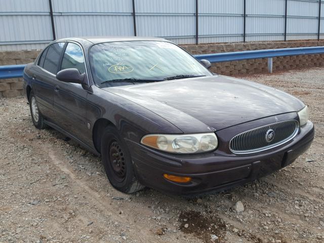 1G4HP54K814209676 - 2001 BUICK LESABRE CU BURGUNDY photo 1