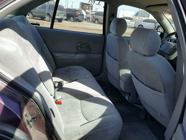 2G1WL52M9V9231631 - 1997 CHEVROLET LUMINA BAS იასამნისფერი ფოტო 6