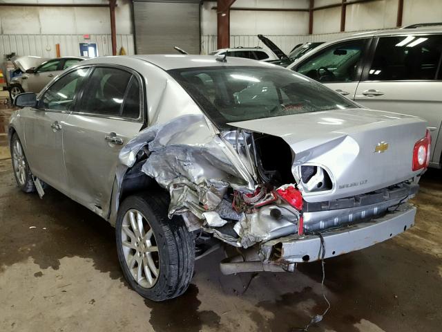 1G1ZE5E19BF399572 - 2011 CHEVROLET MALIBU LTZ 银色 照片 3