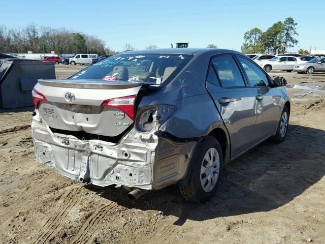 2T1BPRHE2FC231845 - 2015 TOYOTA COROLLA EC TAN photo 4