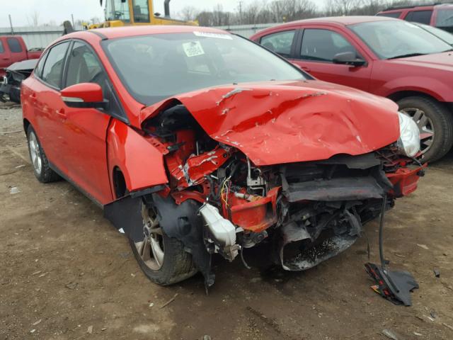 1FADP3F21DL252969 - 2013 FORD FOCUS SE RED photo 1